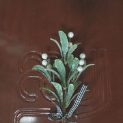 8 Pcs Artificial Mistletoe Stems 12 Inch Green Silk Christmas Decoration