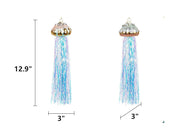 Artificial Jellyfish Hanging Ornaments 10 Pcs Bulk Christmas Decorations