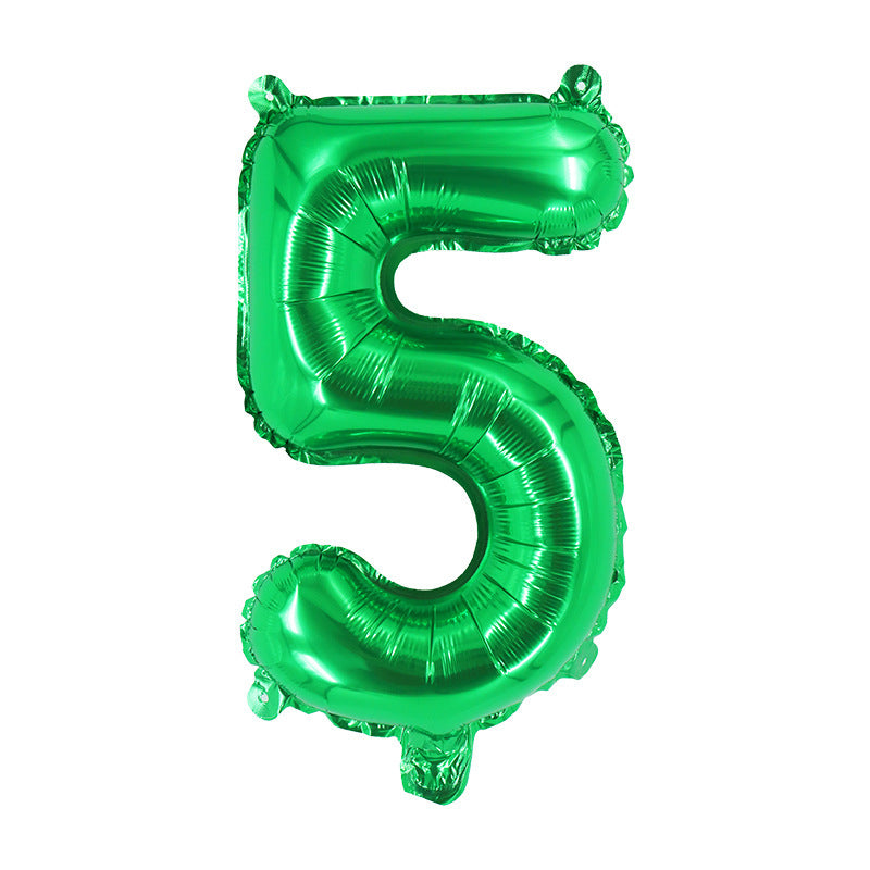 Bulk 32 Inch Foil Number Balloon for Birthday Party Decoration Graduation Celebration Holiday Accessory Decor Wholesale