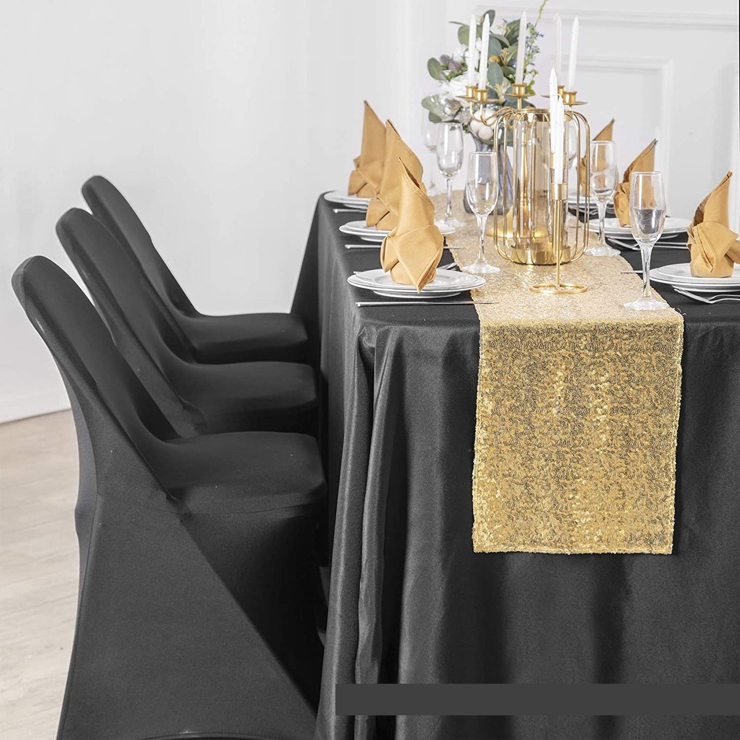 Bulk 2 Pcs Stretch Folding Chair Covers Removable Elastic Chair Covers for Banquets Weddings Events Parties Holiday Celebrations Wholesale