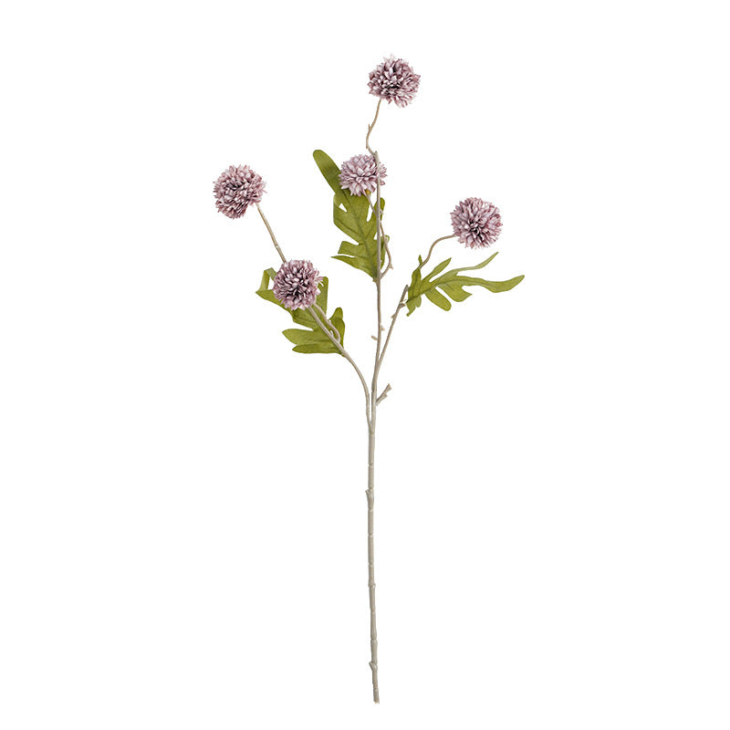 Wedding Floral Backdrop Decor Premium 10Pcs Artificial Mums UV Resistant for Venue Styling