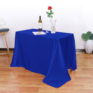 Satin Tablecloth for Weddings & Banquets - Elegant Decoration for Home Dining Room (57" x 102")