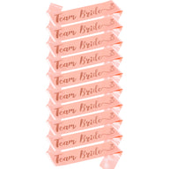 Bachelorette Party 13-Piece Set: Bride to Be Tiara Veil & Sashes for Hen Party & Bridal Shower