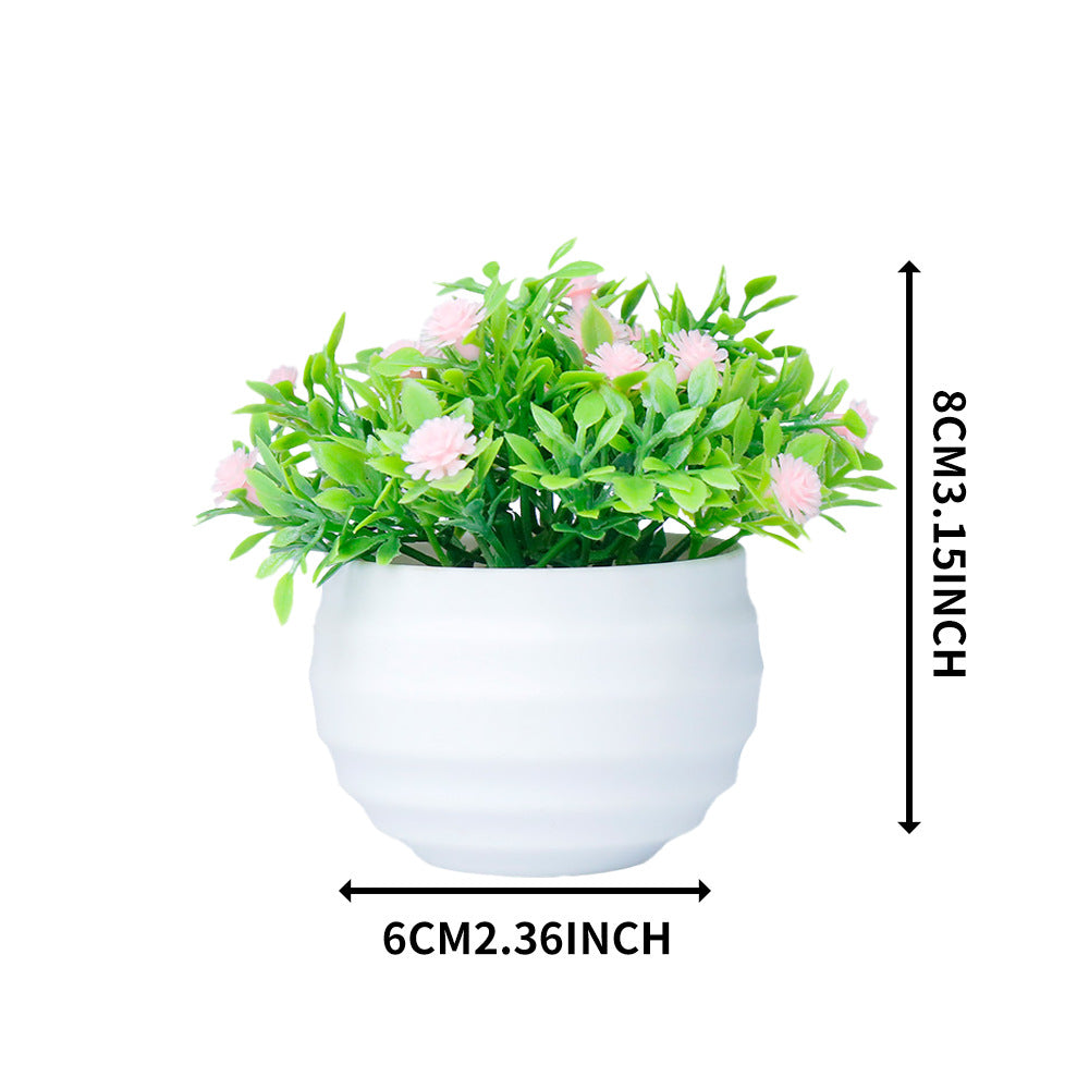 Bulk 2Pcs Succulents Plants 2025 Artificial 2.5 Inch Pots for Boho Bedroom Aesthetic & Office Zen Decor Hypoallergenic Wholesale