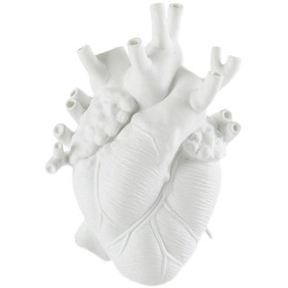 Bulk Resin Vase Planter Vase In The Shape Of Human Heart Desktop Art Craft Ornament Vase Room Decor Home Decoration Decor Wholesale