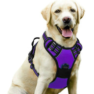 Premium No Pull Dog Harness Oxford Reflective Padding Adjustable Soft Padded Training Walking Hiking Secure Control