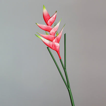 5-Pack Artificial Bird of Paradise Flowers - Faux Crane Flower Decor for Weddings & Windows