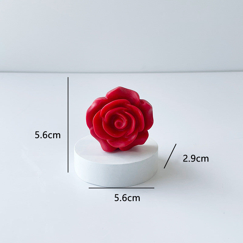 Valentine's Day DIY Rose Scented Candle - Atmosphere Gift for Holidays & New Year