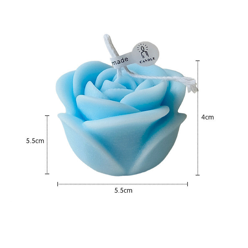 Rose Scented Candle - Valentine's/Wedding Favor Holiday Gift Floral Decor