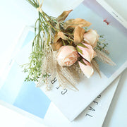 Artificial Roses 50 Pcs Bulk Fake Flowers Wedding Home Decoration Silk 12 Inch