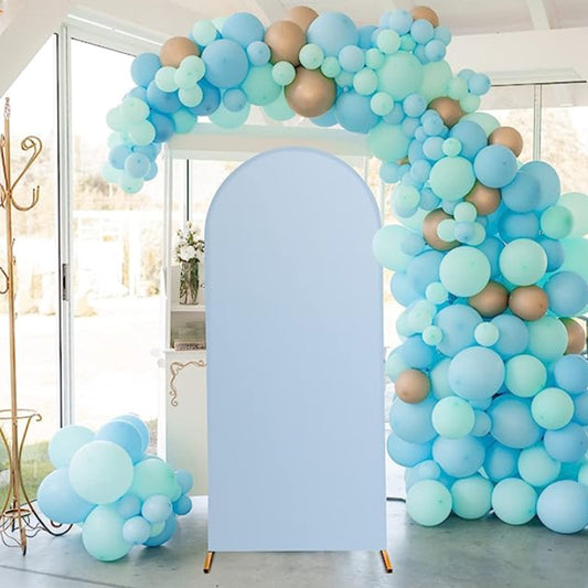 Bulk Adjustable Polyester Arch Backdrop Cover for Wedding Banquet Events Party Decor Wholesale