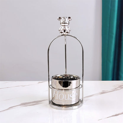 Bulk 1 Pc Metal Vase Hydroponic Dried Flower Vase Wholesale