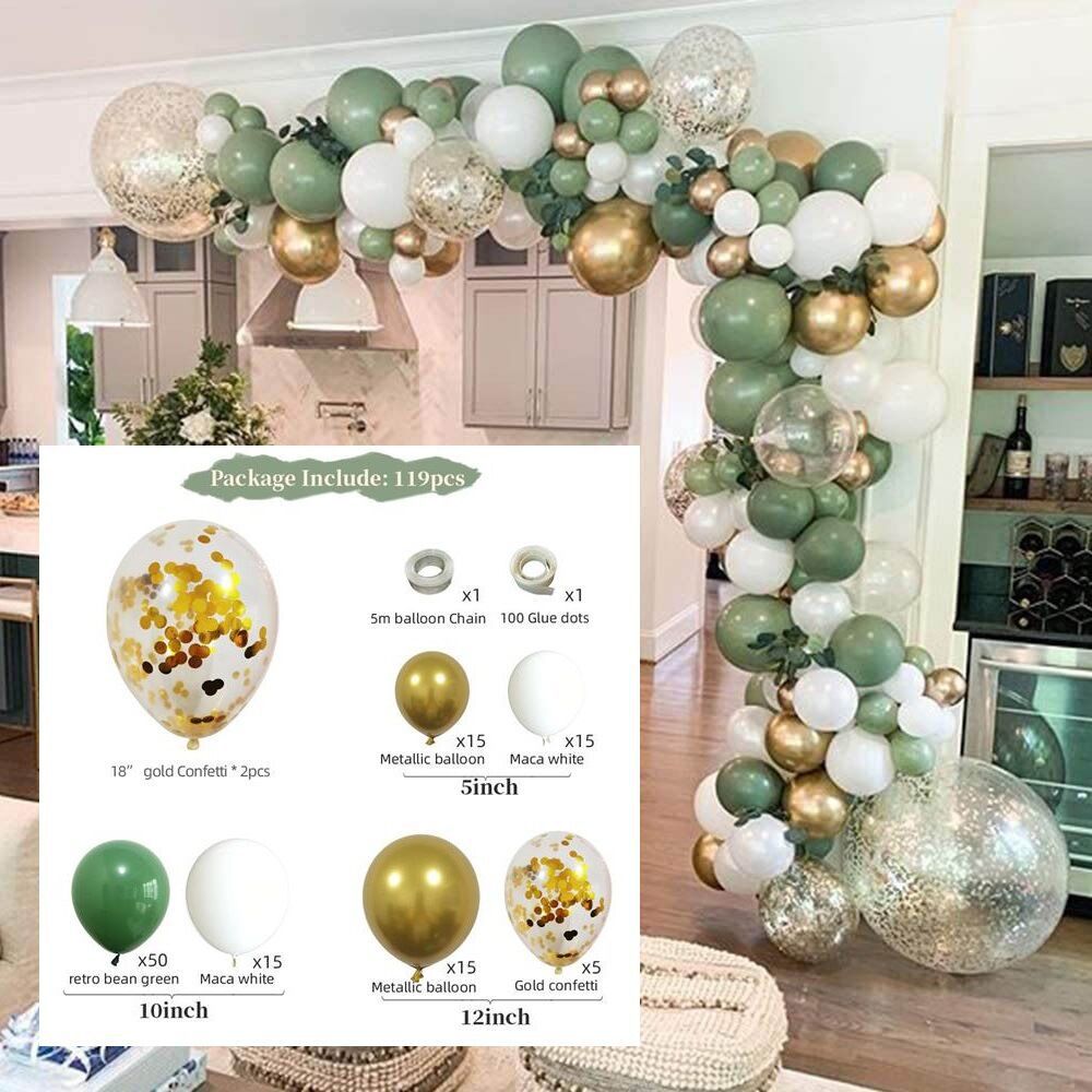 Bulk Latex Balloon Set DIY for Wedding Baby Shower Birthday Party Supplies Backdrop Venue Arch Decor Wholesale