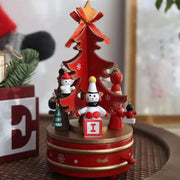 Musical Box Christmas Tree Ornaments Bulk Set for Table Decoration Holiday Decor