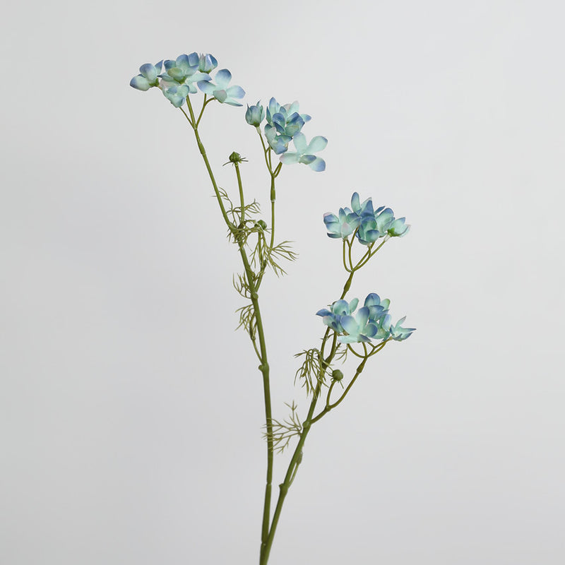 Artificial Delphinium Bush, 22" Tall, Modern Home Decor, Wedding & Event Styling