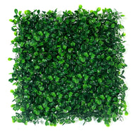 Premium 10x10 In Grass Wall Panels 10 pcs UV Resistant Artificial Grass Privacy Screen Indoor Outdoor Garden Fence Decor Eco Friendly