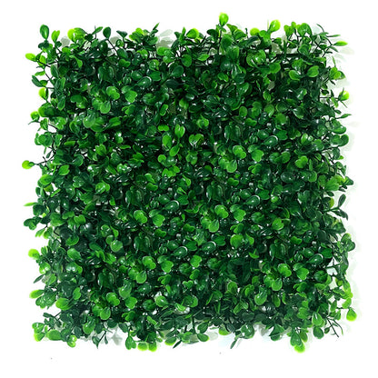 Premium 10x10 In Grass Wall Panels 10 pcs UV Resistant Artificial Grass Privacy Screen Indoor Outdoor Garden Fence Decor Eco Friendly
