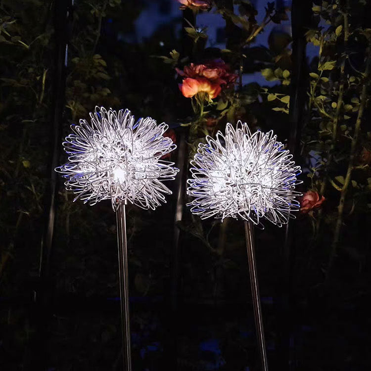 Dandelion Solar LED Garden Light, Outdoor Decorative Lamp, Bulk Pack