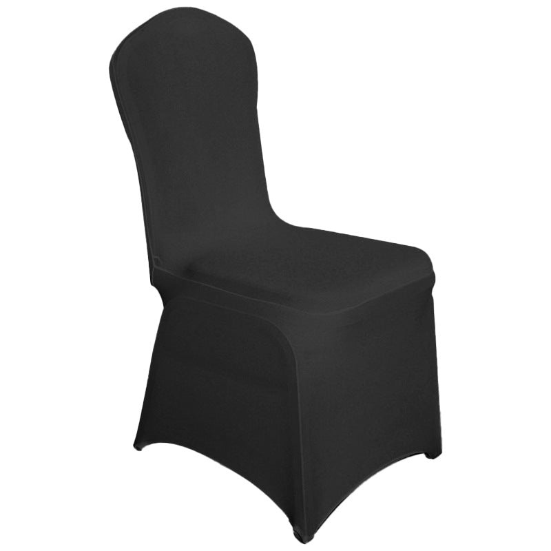 Bulk 30PCS Premium Spandex Chair Covers 4 Way Stretch Elastic Protectors for Wedding Receptions Banquet Halls & Party Events Wrinkle Free Waterproof Fabric with Anti-Slip Band Fits Most Folding Chairs Wholesale