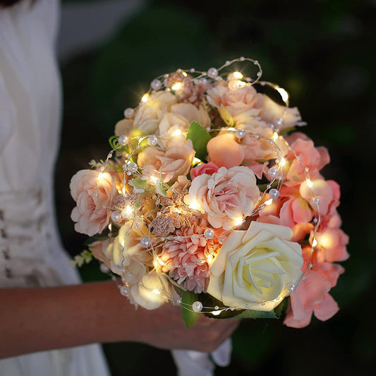 Bulk led beads lights strips for DIY Crafts Wedding Centerpieces Party Bedroom Christmas Decorations Wholesale