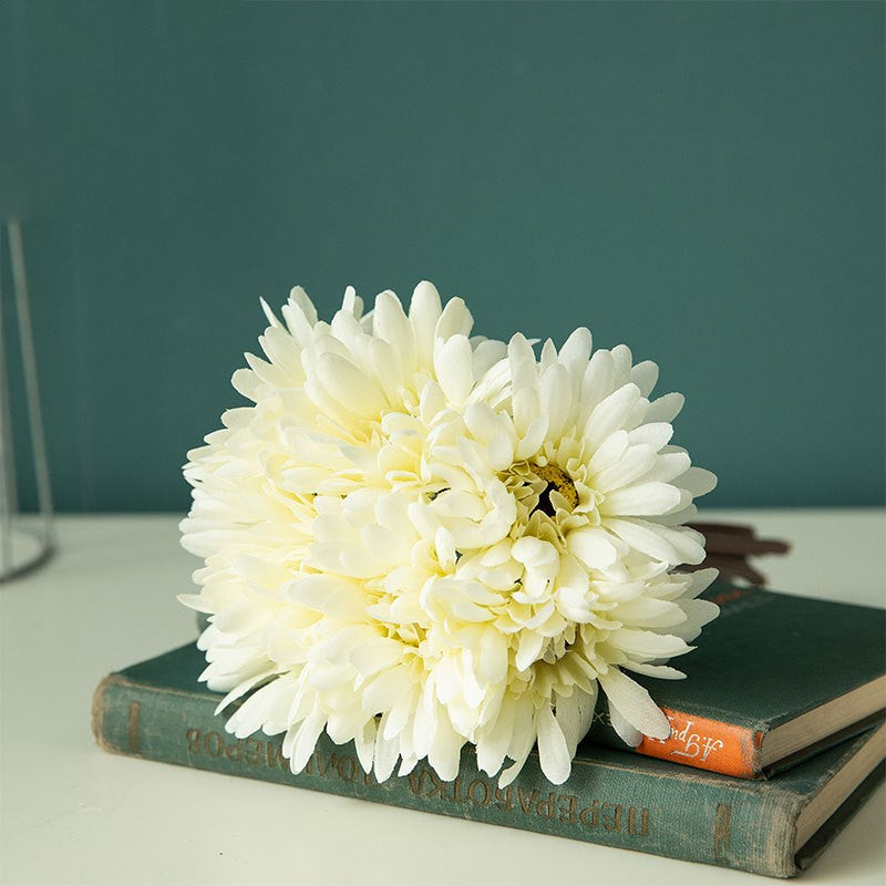 11 Inch Artificial Silk Gerbera Bouquet November Birth Flowers Bulk Wholesale