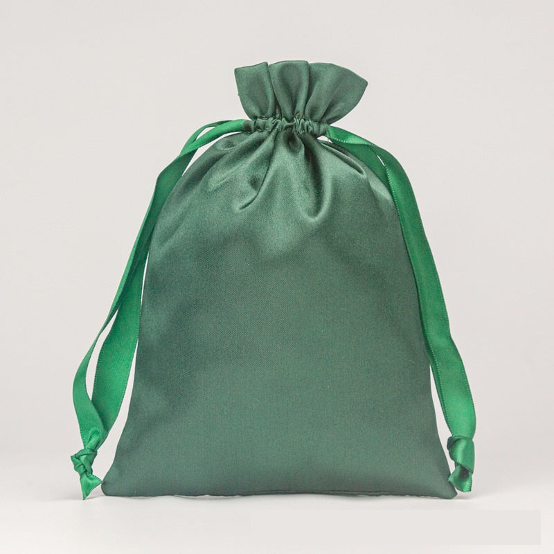 Bulk 10 Pcs Gift Bags Satin Drawstring Pouches For Wedding Party Jewelry Candy Pouch Wholesale