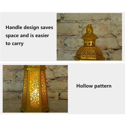 Bulk Wrought Iron Hollow-out Candle Holder for Bar Restaurant Wedding Home Decoration Wholesale