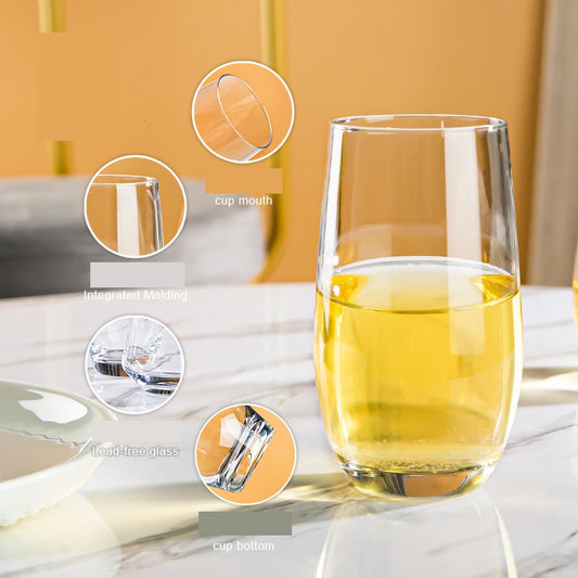 Bulk 2 Pcs Crystal Clear Wine Glass for Wedding Birthday Party Wholesale