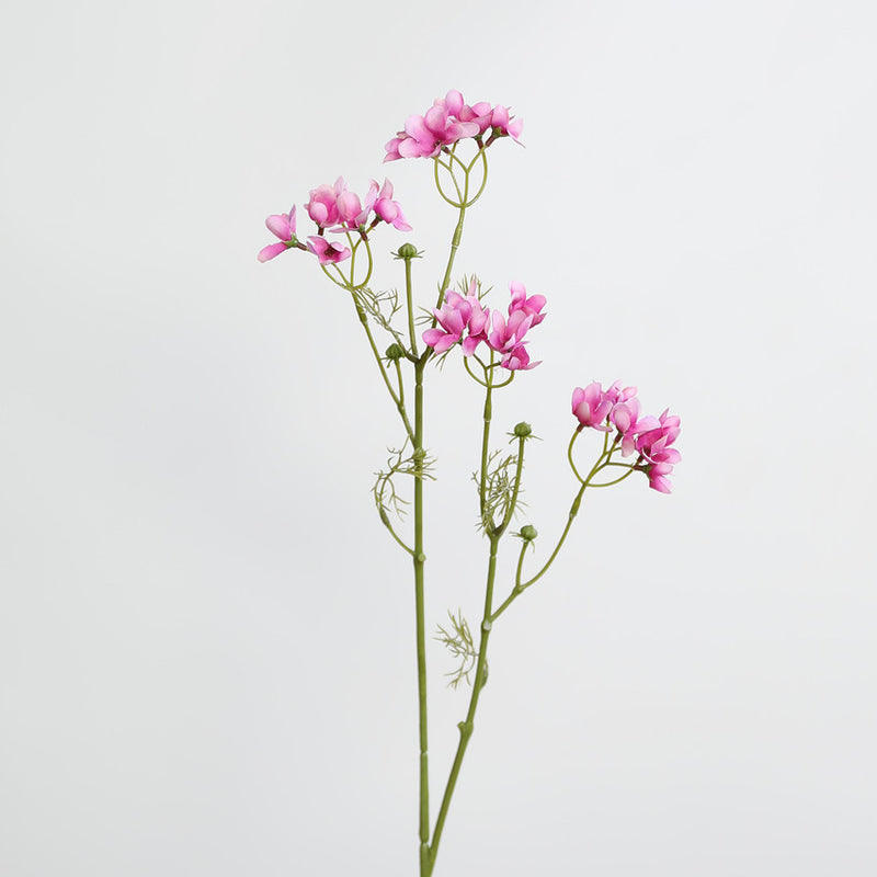 Artificial Delphinium Bush, 22" Tall, Modern Home Decor, Wedding & Event Styling