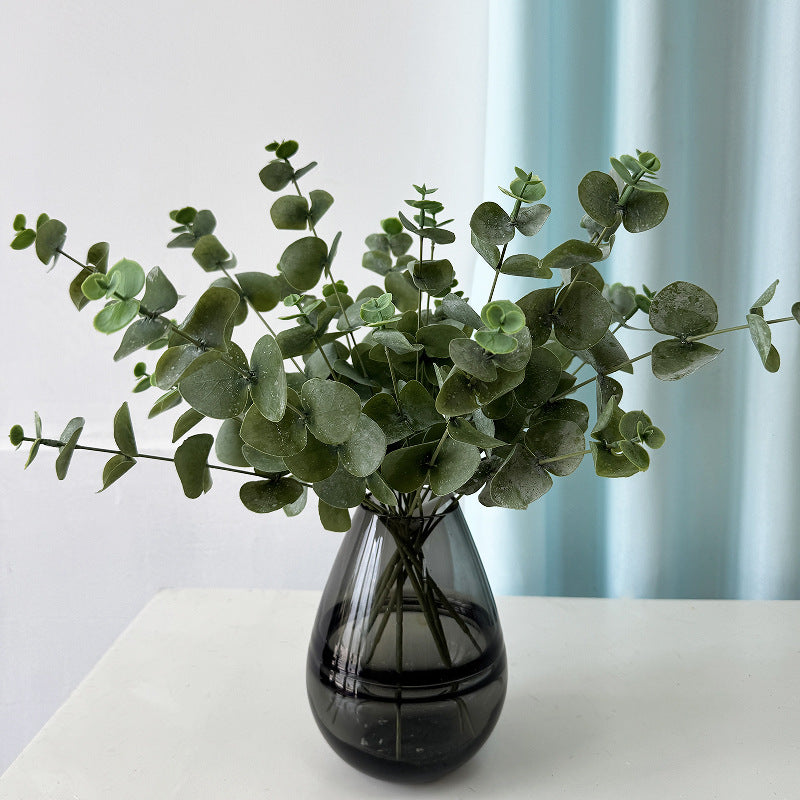Set of 3 Eucalyptus Stems, Artificial Greenery for Home Decor, Weddings, and Events, 18" Tall