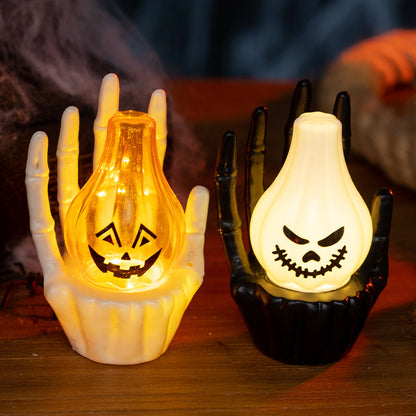 Halloween LED Hand Decorations - Pumpkin & Eyeball Styles