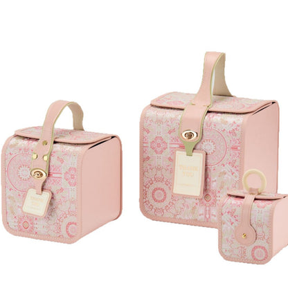 Pink Bridesmaid Gift Boxes - Wedding Favor Boxes 3 Sizes | No Assembly Needed