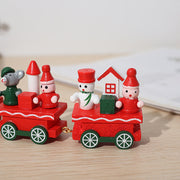 Christmas Train Toy Set 10 Pcs Bulk Kids Gift Xmas Party Home Decor Ornaments