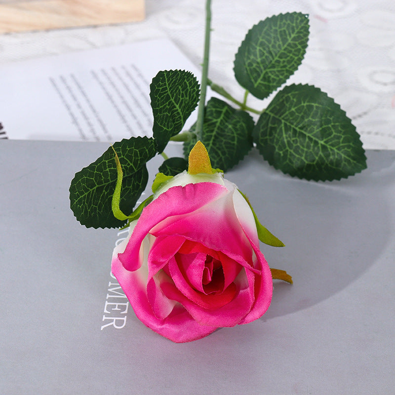 Artificial Rose Single Stem, Bendable Stem, Wedding, Home Decor & Hotel Display