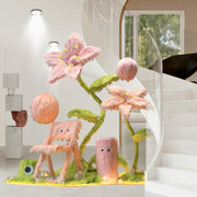 Luxury Artificial Giant Flower Arrangement Bulk for Landscape Mall Office Decoration
