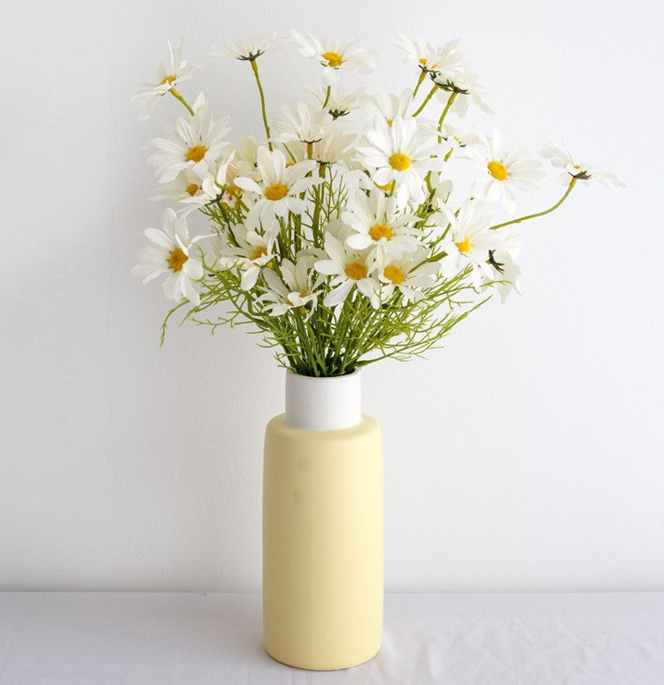 10 Pcs 20 Inch Artificial Silk Gerber Daisy Spray Stems Bulk Wholesale