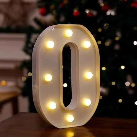 Bulk 8 Inch 3D Light Up Letters Set with LED for Valentine's Day Baby Shower Wedding Decoration Wholesale