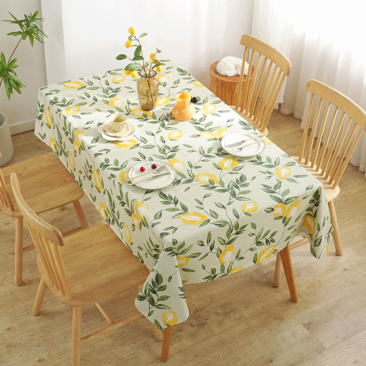 Bulk 2 Pcs PVC Tablecloths Stain-Resistant Table Cover for Indoor Outdoor Wholesale