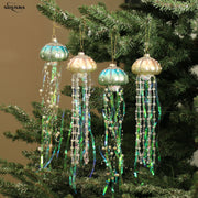 Artificial Jellyfish Hanging Ornaments 10 Pcs Bulk Christmas Decorations