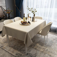 Bulk 2 Pcs Pink Tablecloths for Rectangle Dining Tables Water Proof PVC Table Cover Wholesale