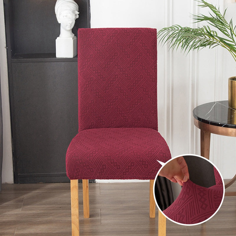 Bulk 2 Pcs Polyester  Chair Covers Removable Washable Stretch Slipcover For Home Kitchen Decoration Wholesale