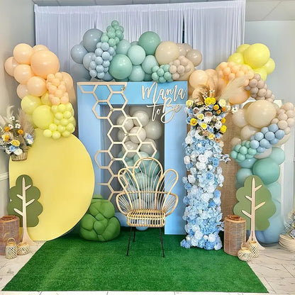 Jungle Theme Garland Balloon Kit - Birthday Party Decorations Forest Series Balloon Chain