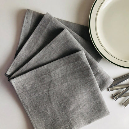 Bulk Linen Napkins 2025 100% French Flax Reusable Biodegradable Table Dining Rustic Weddings  Restaurant Banquet Wholesale