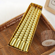 Bulk Set of 4 Taper Candles for Wedding Dinner Parties Galas Award Ceremonies Religious Holiday Decor Wholesale