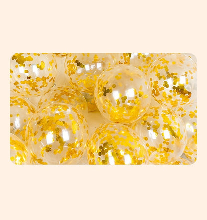 Bulk 100 Pcs 15.7 Inch Glitter Clear Latex Balloons with Sequins Inside for Wedding Birthday Party Baby Shower Decoration Wholesale