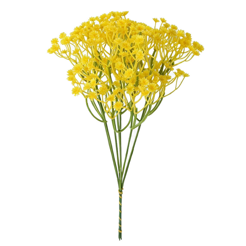 10 Stems Artificial Baby's Breath Flowers, 12" Realistic Filler Stems for DIY Wedding Bouquets, Home Decor & Centerpieces
