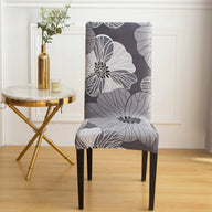 Bulk 2 Pcs Printed Stretch Dining Chair Covers Removable Washable Chair Slipcover For Hotel Home Kitchen Decoration Wholesale