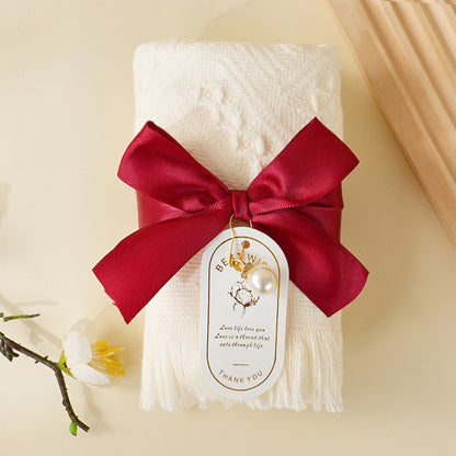 Bridesmaid Gift Fringe Towel - Creative Practical Wedding Favor Thank You Gift