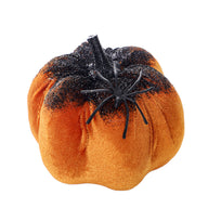 Halloween Decorations Ins Nordic Style Plush Spider & Pumpkin Figurines - Small Cute Halloween Gifts (3.94" x 3.54")