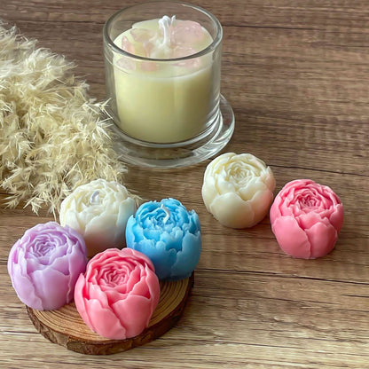 Valentine's Day Rose Scented Candle - DIY Home Decor Birthday/ Wedding Gift